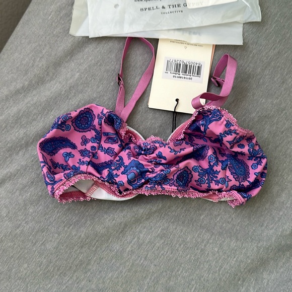 Spell Journey Bralette Mulberry XXS NWT - Picture 7 of 10
